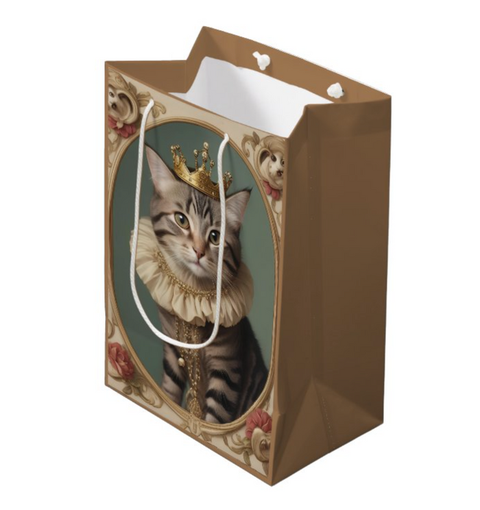 Princess Paws Medium Gift Bag side