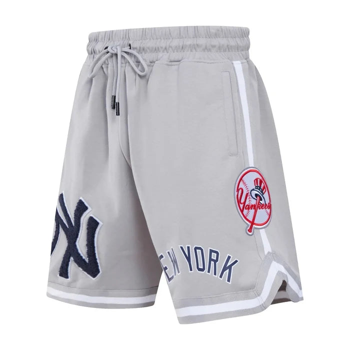 PRO STANDARD  NEW YORK YANKEES CLASSIC CHENILLE (GREY) SHORT