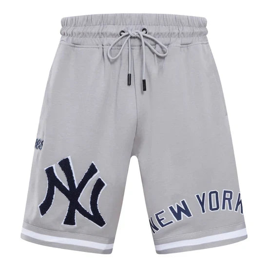 PRO STANDARD  NEW YORK YANKEES CLASSIC CHENILLE (GREY) SHORT