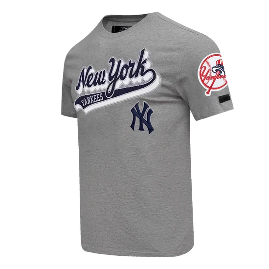 PRO STANDARD NEW YORK YANKEES (GREY) SCRIPT LOGO JERSEY