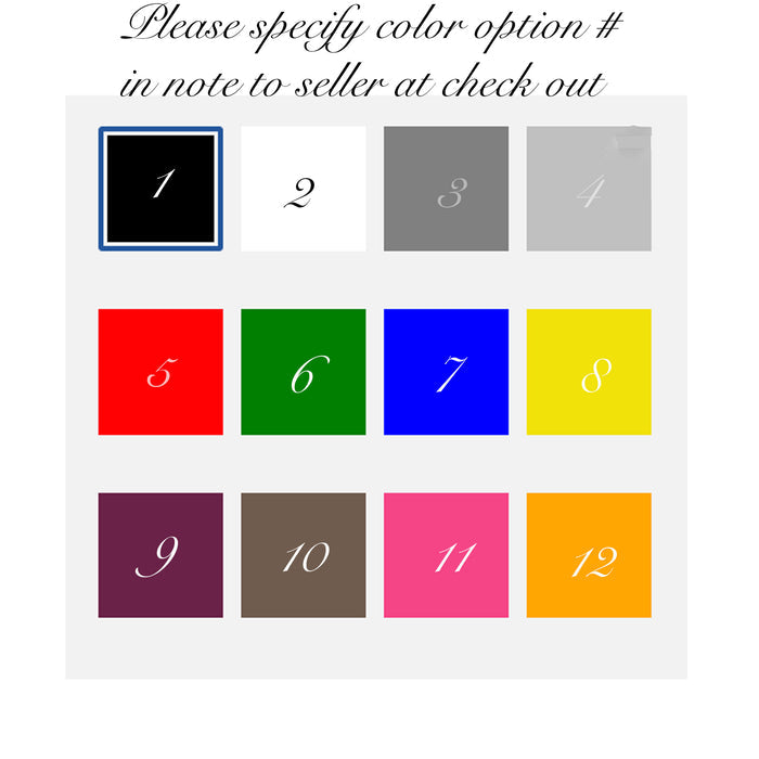 color choices