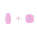 Puppet Pink - Mani+Pedi - Maniac gel nail stickers