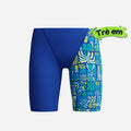 Quần Bơi Bé Trai Speedo Print V-Cut - Xanh Dương - Supersports Vietnam