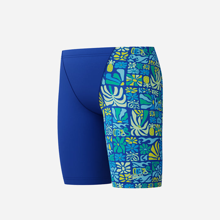 Quần Bơi Bé Trai Speedo Print V-Cut - Xanh Dương - Supersports Vietnam