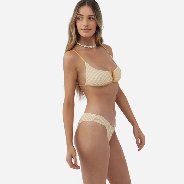 Quần Bơi Bikini Nữ O'Neill Diya Stripe Matira - Vàng - Supersports Vietnam