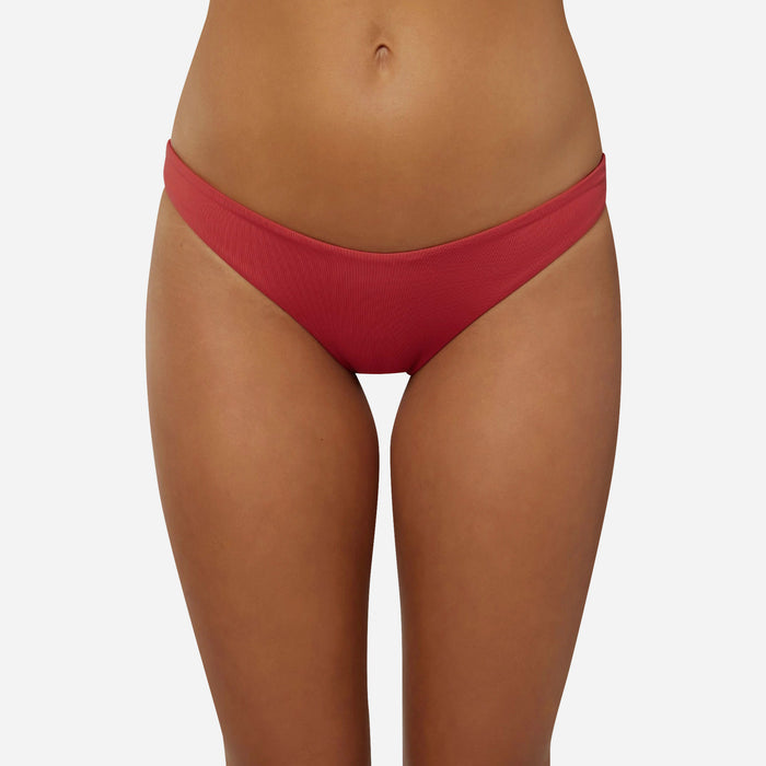 Quần Bơi Bikini Nữ O'Neill Saltwater Solids Rockley - Đỏ - Supersports Vietnam