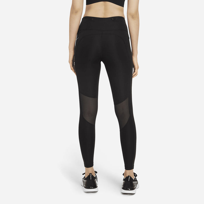 Quần Bó Thể Thao Nữ Nike Dri-Fit Fast - Đen - Supersports Vietnam