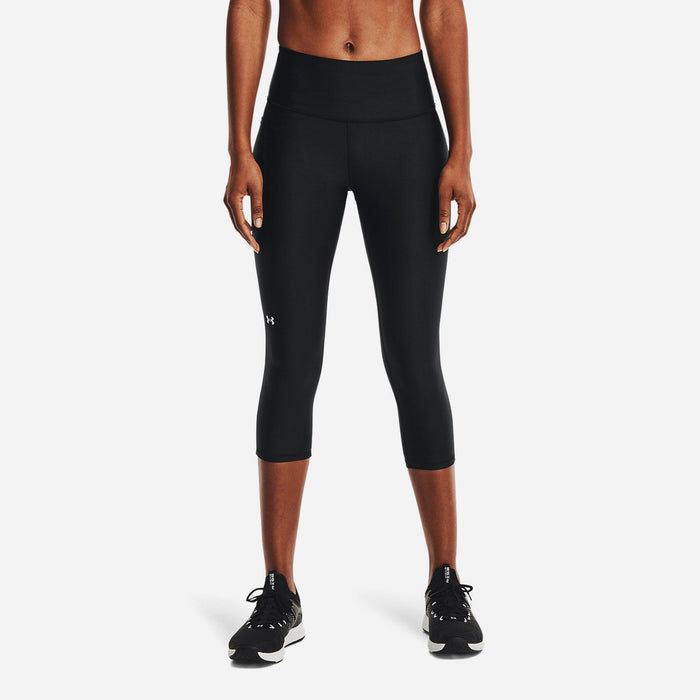 Quần Bó Thể Thao Nữ Under Armour Heatgear® No-Slip Waistband Capris - Supersports Vietnam