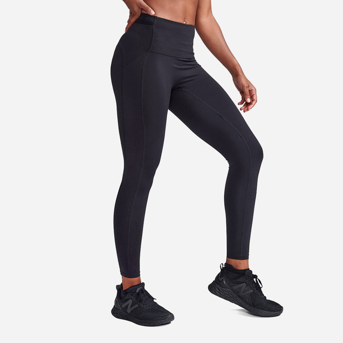 Quần Dài Bó Cơ Nữ 2XU Form Stash Hi-Rise Compression - Đen - Supersports Vietnam