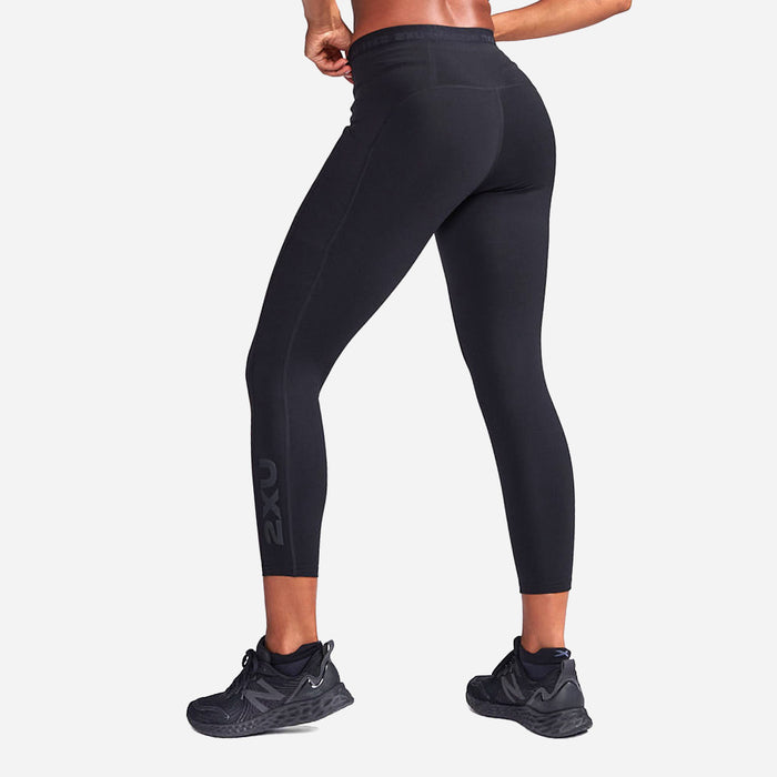 Quần Dài Bó Cơ Nữ 2XU Form Stash Hi-Rise Compression 7/8 - Đen - Supersports Vietnam