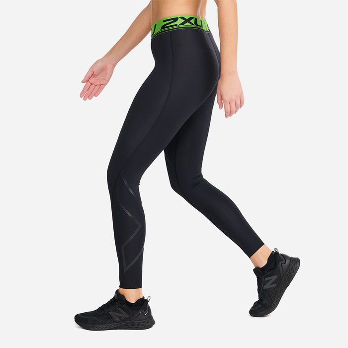 Quần Dài Bó Cơ Nữ 2XU Refresh Recovery Compression - Đen - Supersports Vietnam