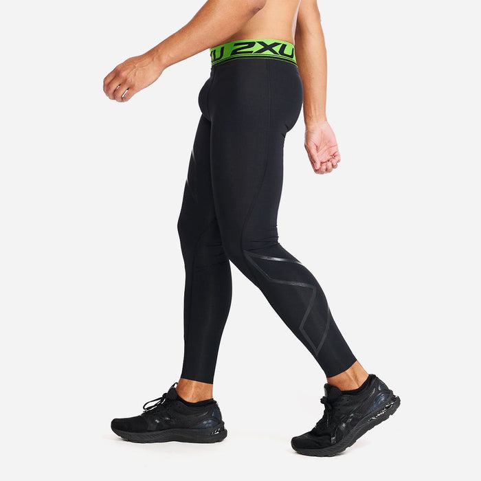 Quần Dài Bó Cơ Nam 2XU Refresh Recovery Compression - Đen - Supersports Vietnam