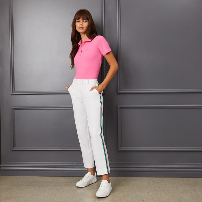 Quần Dài Đánh Golf Nữ Gfore Tux Luxe 4-Way Stretch Twill Straight Leg - Trắng - Supersports Vietnam