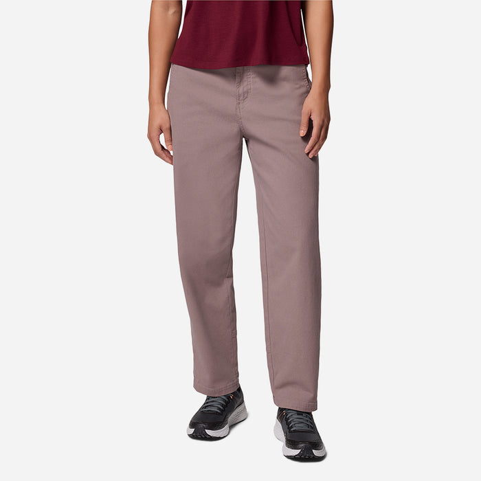 Quần Dài Thể Thao Nữ Columbia Roc™ Straight Leg - Hồng - Supersports Vietnam