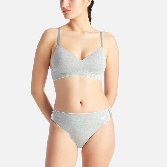 Quần Lót Nữ Adidas Underwear Acfc - Xám - Supersports Vietnam
