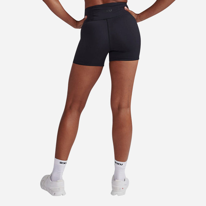 Quần Ngắn Bó Cơ Nữ 2XU Form Soft Touch Hi-Rise Compression - Đen - Supersports Vietnam