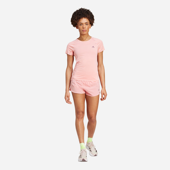 Quần Ngắn Nữ Adidas Adizero Gel - Hồng - Supersports Vietnam