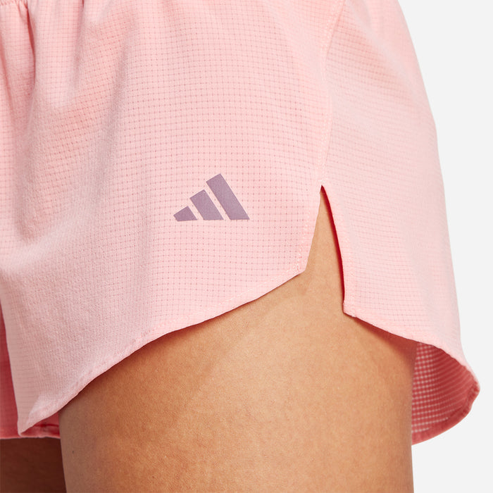 Quần Ngắn Nữ Adidas Adizero Gel - Hồng - Supersports Vietnam
