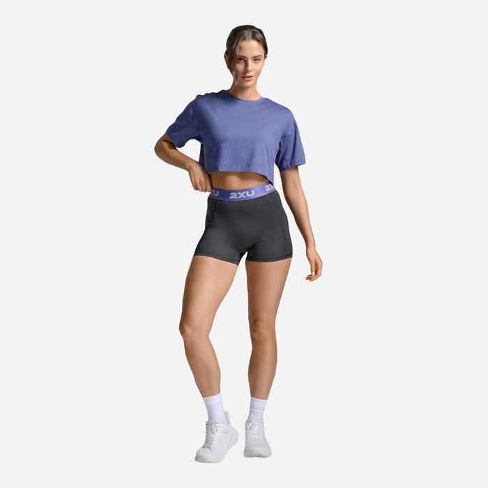 Quần Ngắn Thể Thao Nữ 2XU Everyday Compression 3 Inch - Đen - Supersports Vietnam