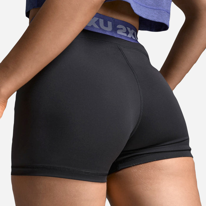 Quần Ngắn Thể Thao Nữ 2XU Everyday Compression 3 Inch - Đen - Supersports Vietnam