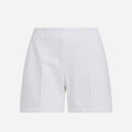 Quần Ngắn Thể Thao Nữ Adidas Pintuck 5-Inch Pull-On Golf - Trắng - Supersports Vietnam