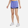 Quần Ngắn Thể Thao Nữ Nike Swift Dri-Fit Mid-Rise 2-In-1 - Tím - Supersports Vietnam