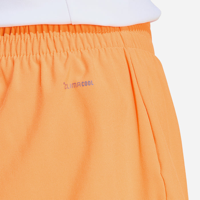 Quần Ngắn Thể Thao Nữ Adidas Tennis Climacool 2In1 Match - Cam - Supersports Vietnam
