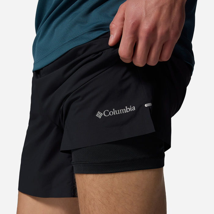Quần Ngắn Thể Thao Nam Columbia Stealth Spring™ Lined - Đen - Supersports Vietnam