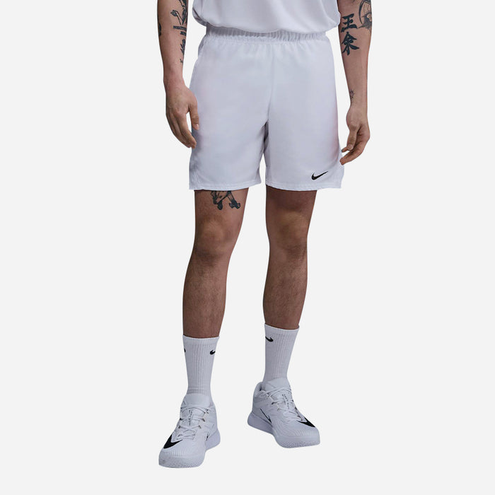 Quần Ngắn Thể Thao Nam Nike Court Dri-Fit Victory 7 Inch - Trắng - Supersports Vietnam