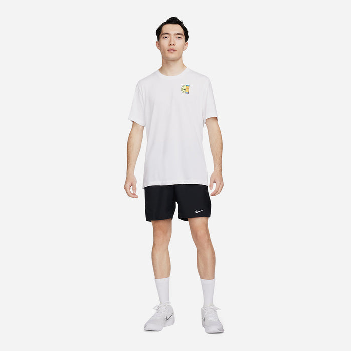 Quần Ngắn Thể Thao Nam Nike Court Dri-Fit Victory 9In - Đen - Supersports Vietnam