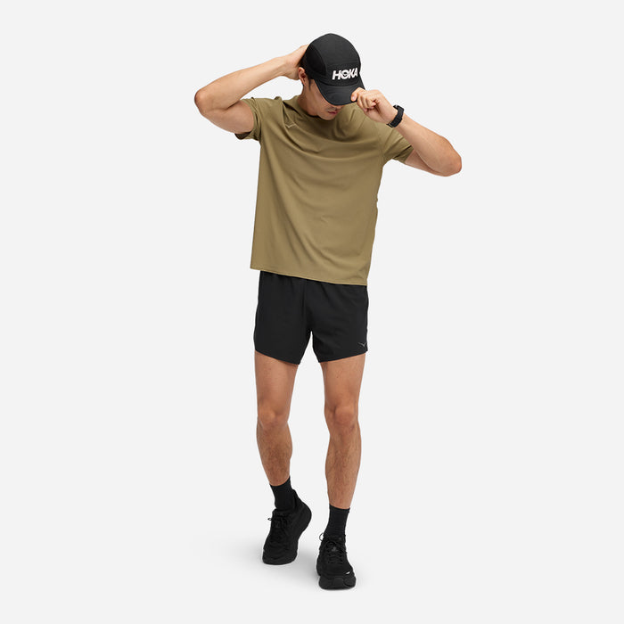 Quần Ngắn Thể Thao Nam HOKA Glide 5 Brief - Đen - Supersports Vietnam