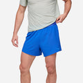 Quần Ngắn Thể Thao Nam HOKA Glide 5'' With Brief - Xanh Dương - Supersports Vietnam