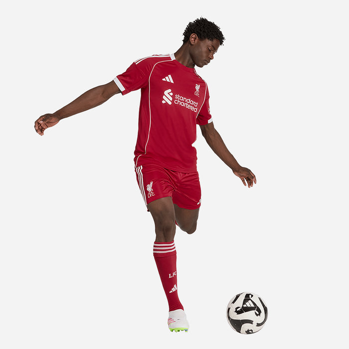 Quần Ngắn Thể Thao Nam Adidas Liverpool Sân Nhà 25/26 Replica - Đỏ - Supersports Vietnam