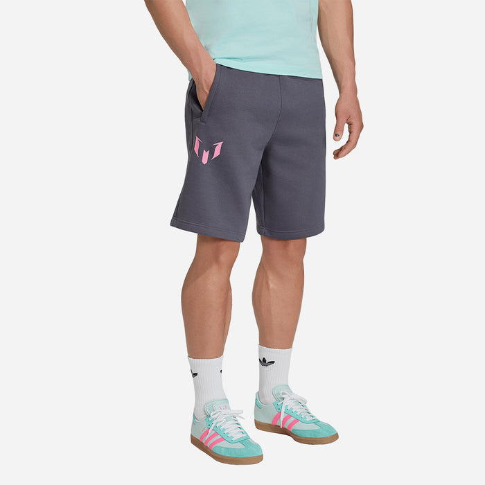 Quần Ngắn Thể Thao Nam Adidas Messi - Xám - Supersports Vietnam