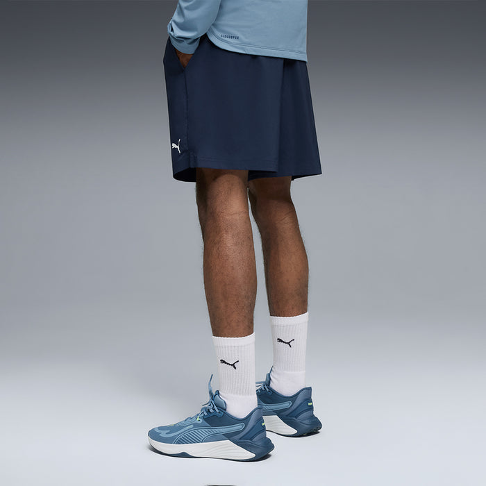 Quần Ngắn Thể Thao Nam Puma Tad Essentials 7 Inch Woven - Xanh Navy - Supersports Vietnam