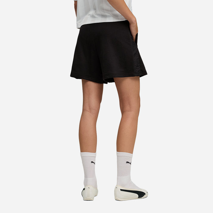 Quần Ngắn Thời Trang Nữ Puma Her High-Waist 5 Inch - Đen - Supersports Vietnam