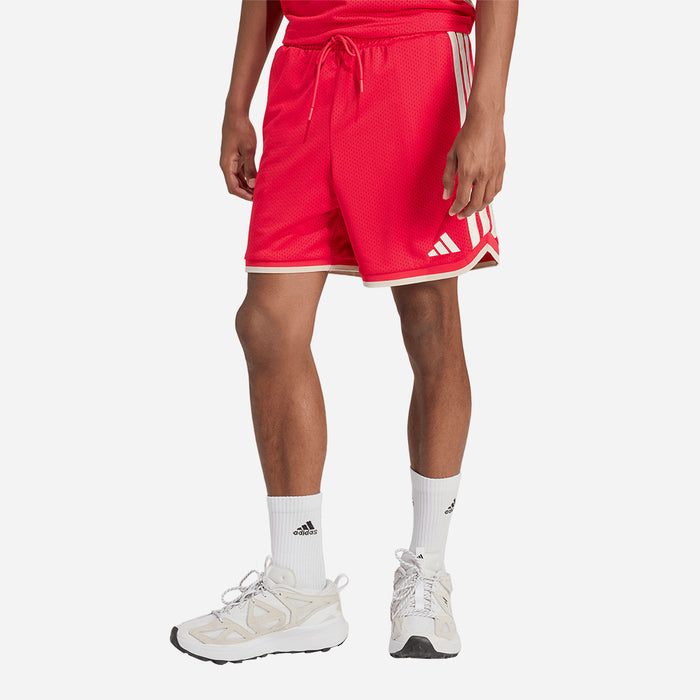Quần Ngắn Thời Trang Nam Adidas Stadium - Đỏ - Supersports Vietnam