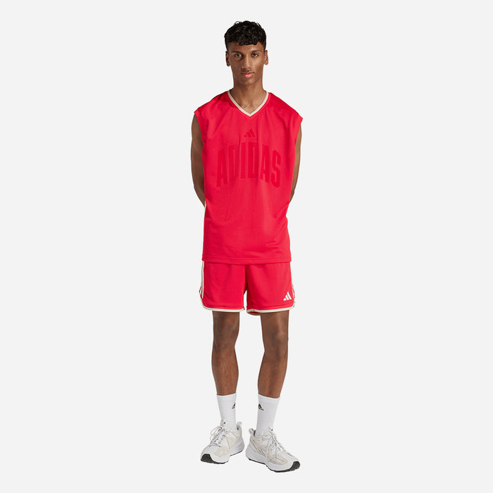 Quần Ngắn Thời Trang Nam Adidas Stadium - Đỏ - Supersports Vietnam