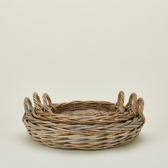 Rattan tray in all 3 sizes