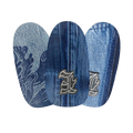 reserve boy denim maniac nails gelstickers nail art
