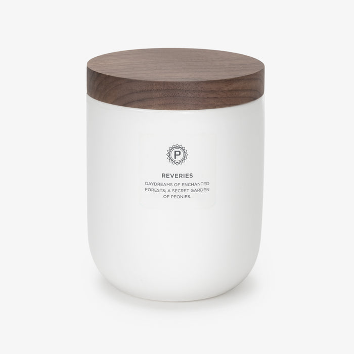 Reveries Ceramic Candle (Wood wick)