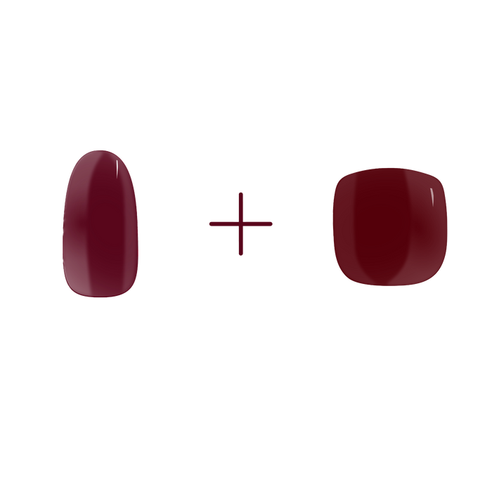 Rita Red - Mani+Pedi - Maniac gel nail stickers