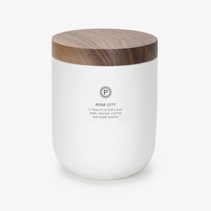Rose City Ceramic Candle
