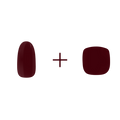 Ruby Red - Mani+Pedi - Maniac gel nail stickers