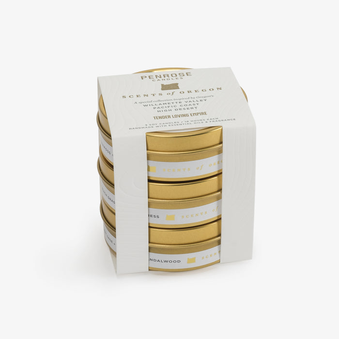 Scents of Oregon: Travel Candle Gift Set