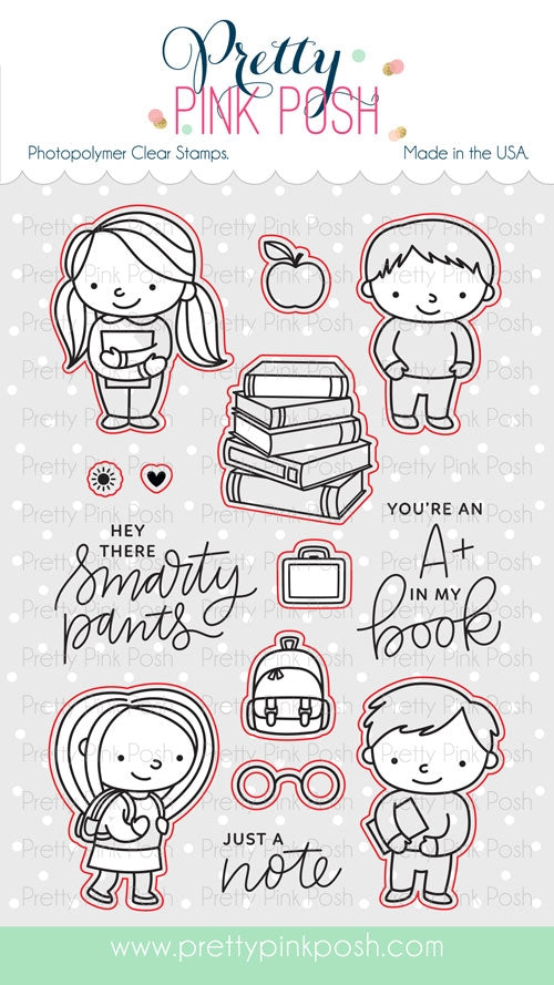 School Friends Stamp Set