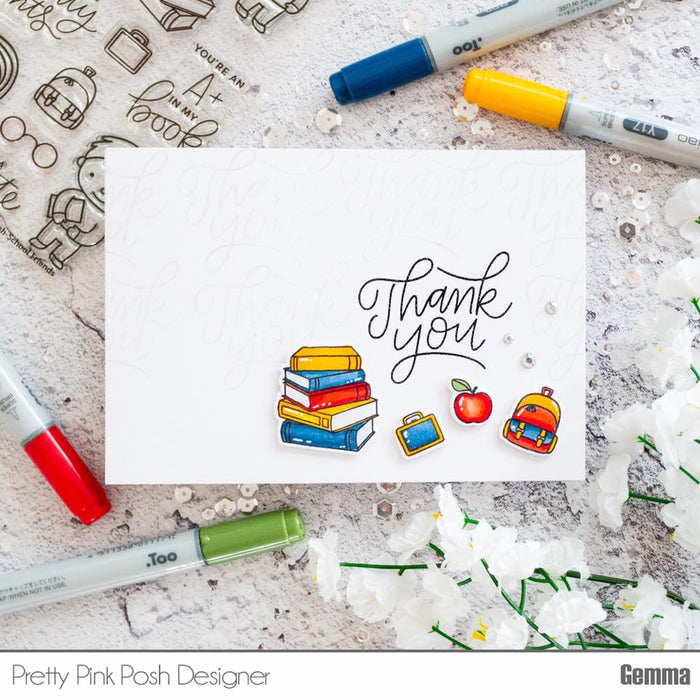 School Friends Stamp Set