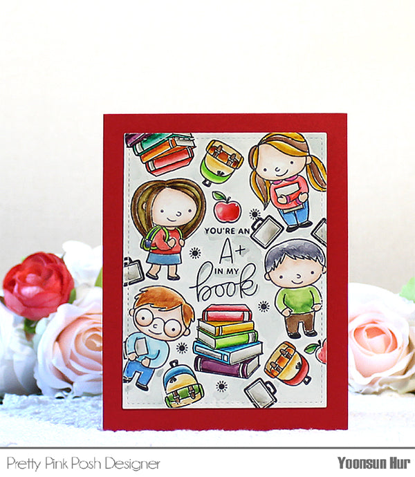 School Friends Stamp Set