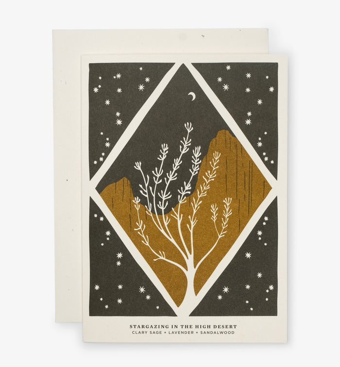 Scratch & Sniff Greeting Card: Stargazing