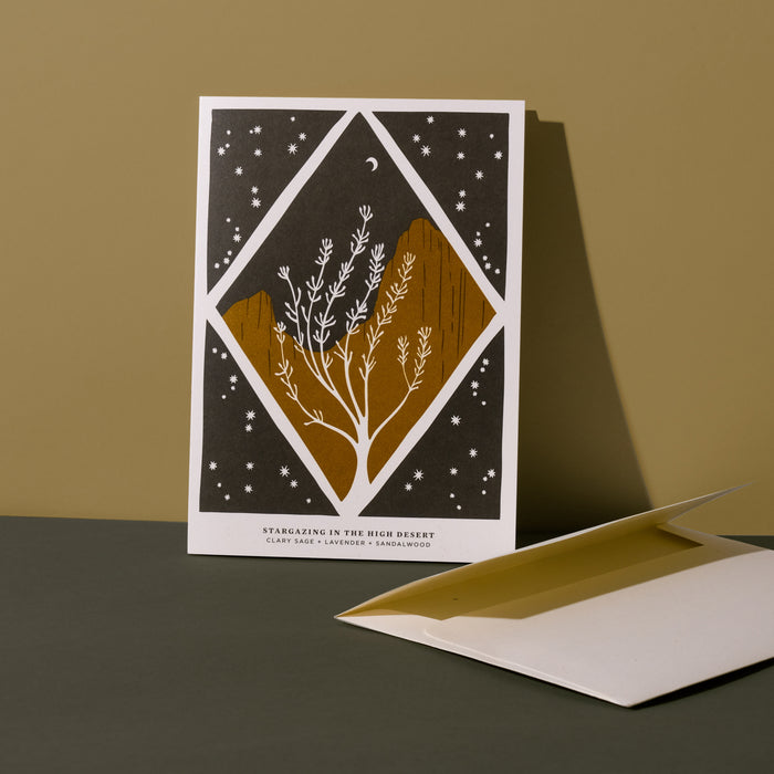 Scratch & Sniff Greeting Card: Stargazing